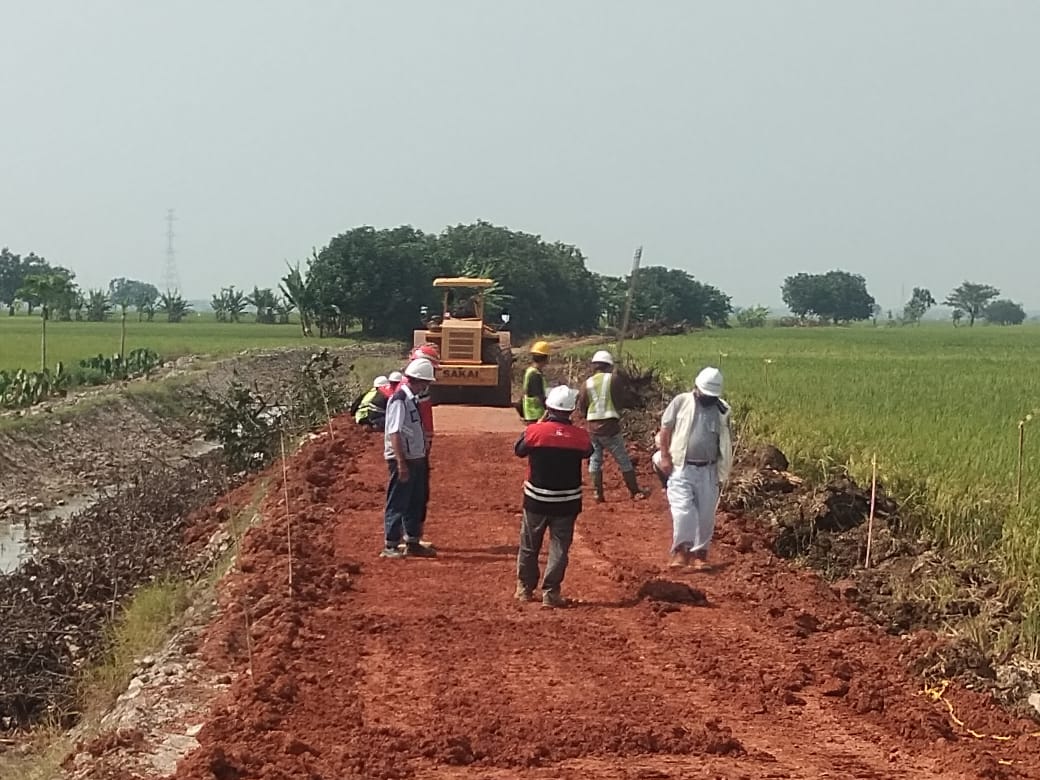 Pembangunan Proyek Modernisasi Rentang Irigasi Terus Digenjot