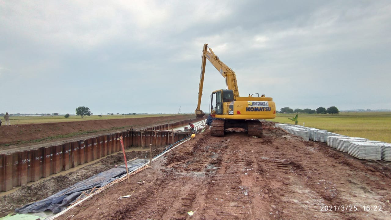 Proyek PT Waskita Karya Sedang Berjalan