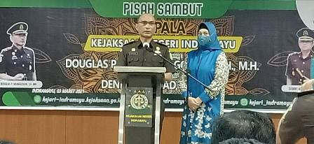 Kajari Pisah Sambut, Douglas Jabat Asisten Pidana Khusus Kejati Kalteng
