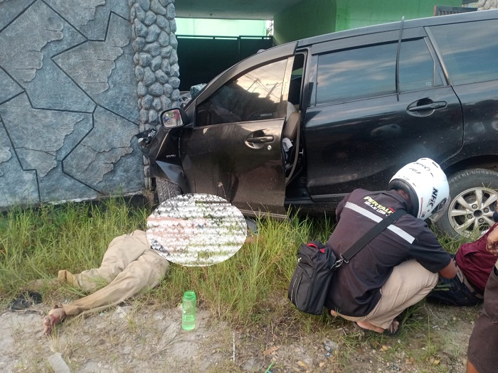 Avanza Seruduk Pemotor dan Pesepeda, Satu Orang Tewas di Pantura Indramayu