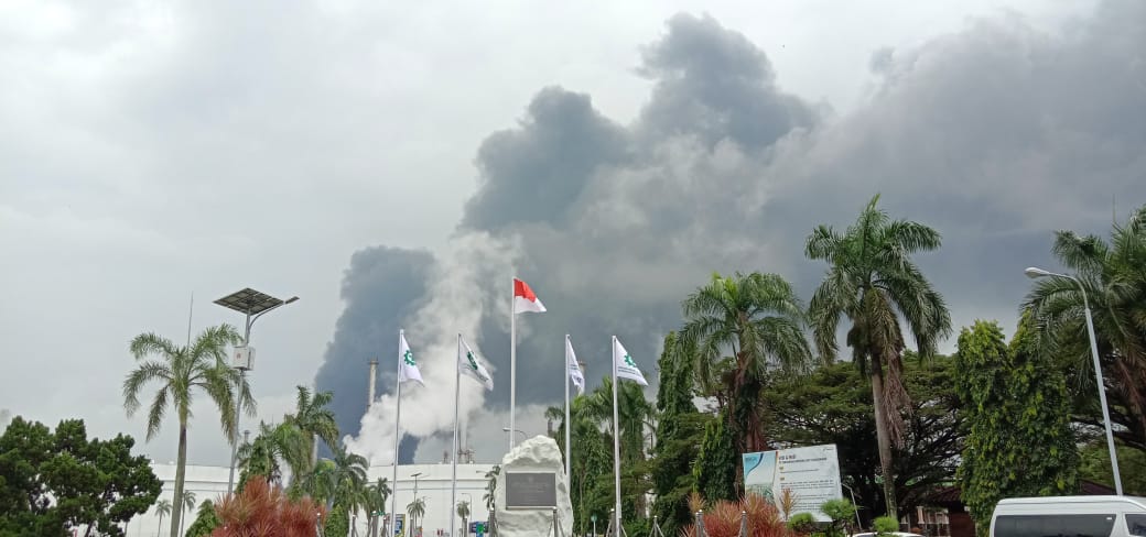 Update Kebakaran di Area Kilang Pertamina Balongan, Begini Kondisi Hari Ini