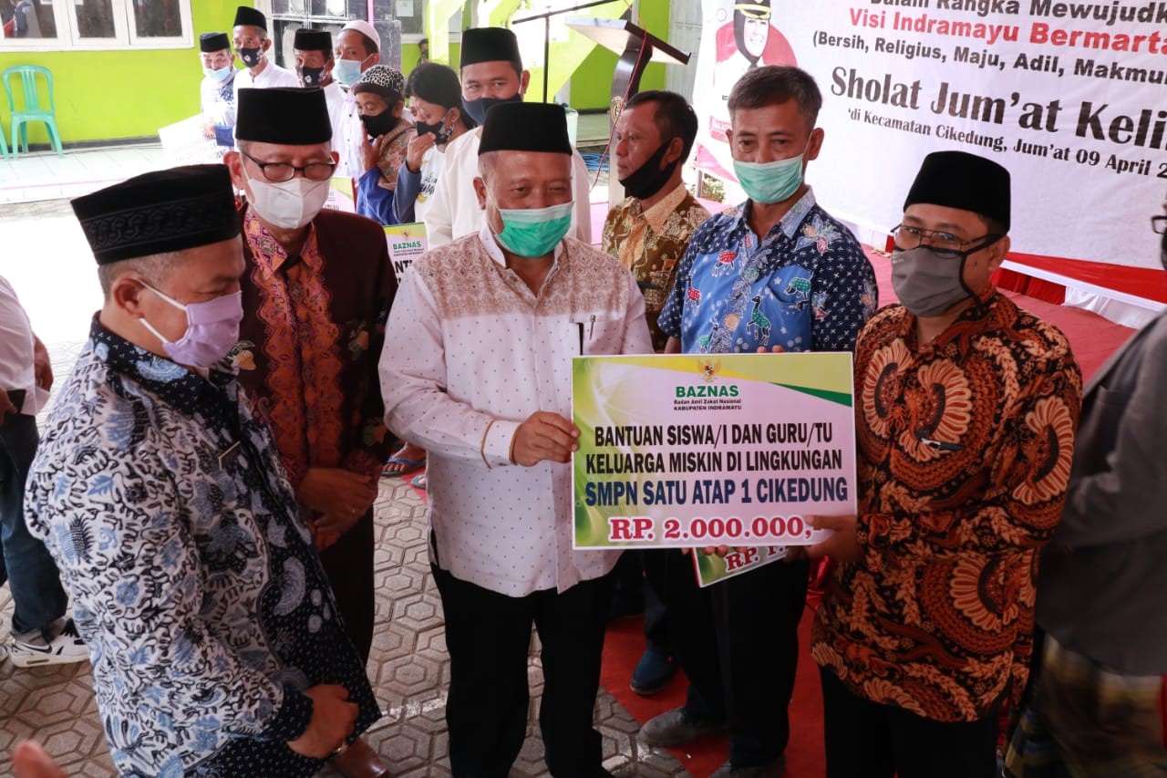 Cikedung Himpun Zakat Mal Rp408 Juta