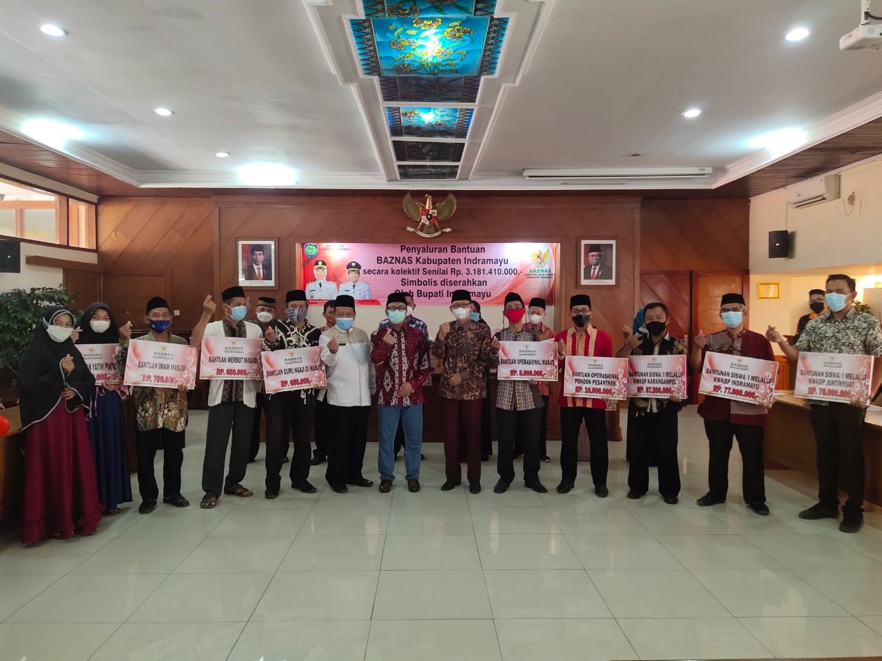 Baznas Salurkan Dana ZIS Rp3,1 M
