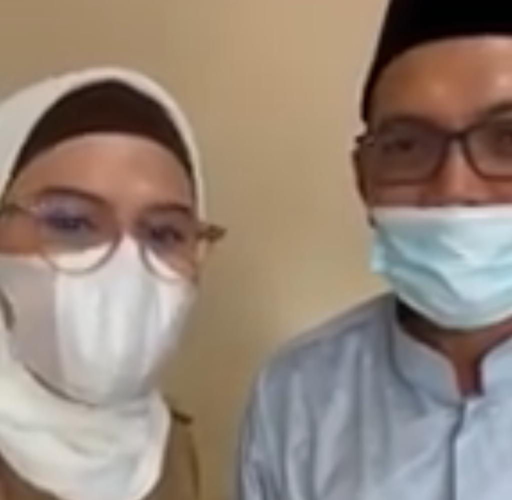 Damai, Hj Nina Agustina Meminta Maaf kepada KH Juhadi Muhammad