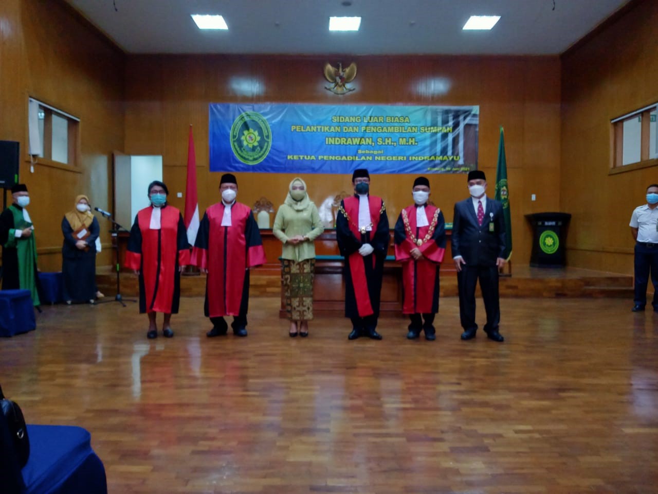 Indrawan Resmi Jabat Ketua PN Indramayu