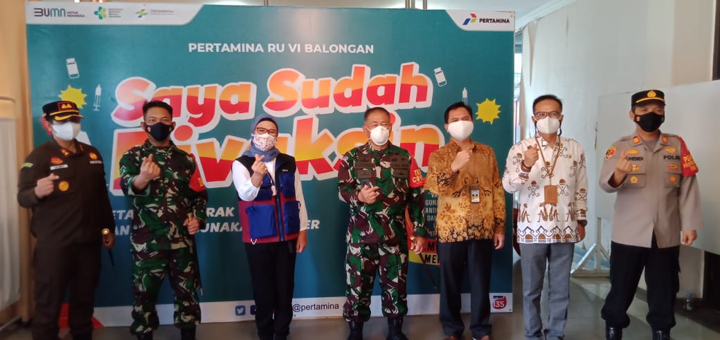Kodim dan Koramil Indramayu Sukses Helat Program Serbuan Vaksin Covid