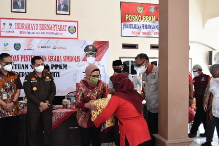 Bupati Pantau Penyaluran Bansos