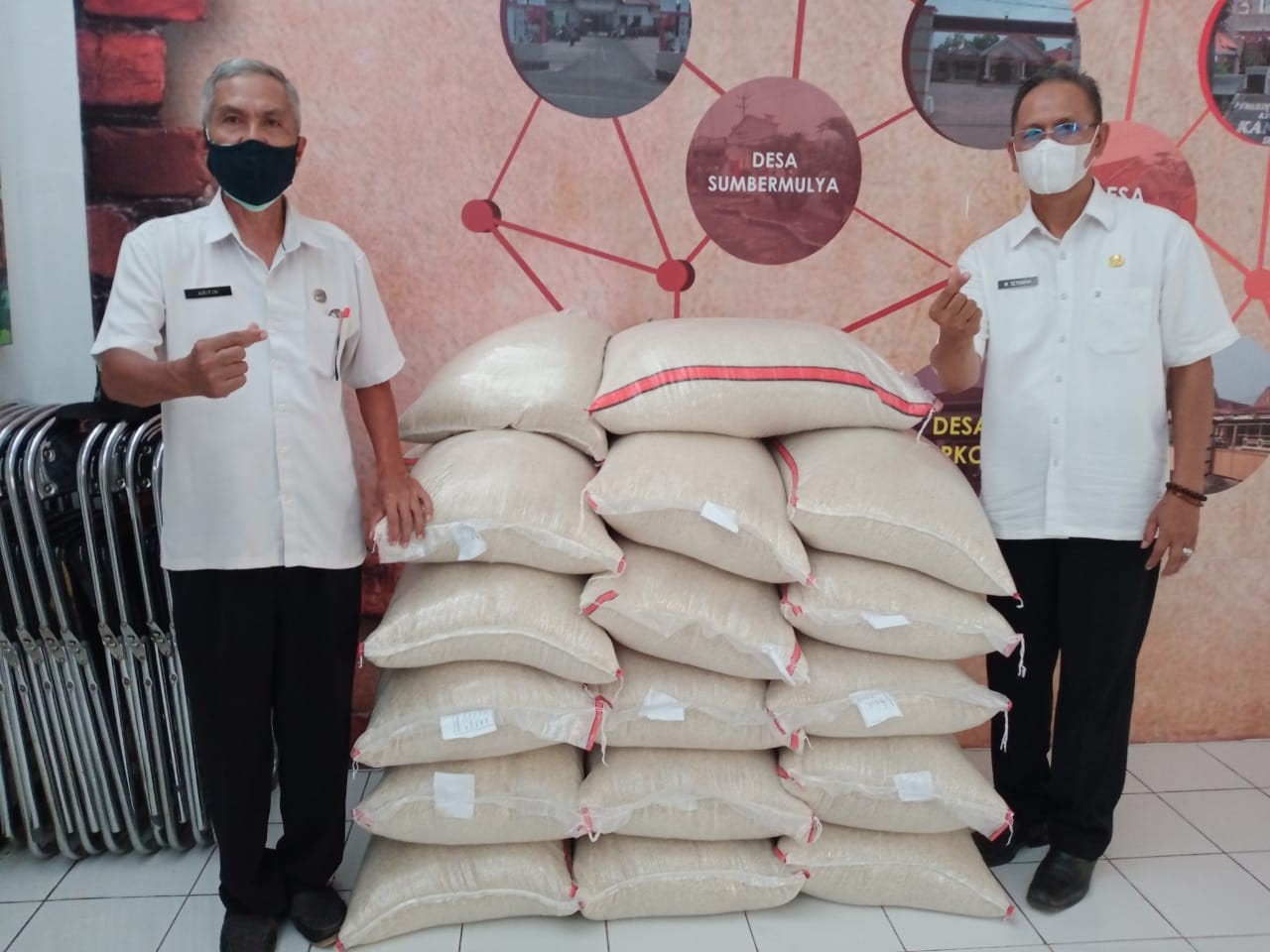 Lagi, Salurkan Beras bagi Warga Isoman