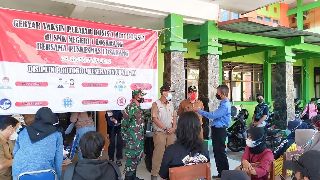 Puskesmas Losarang Sasar Pelajar