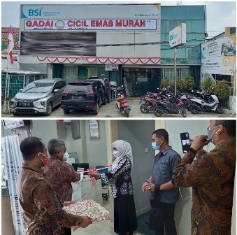 Bank Syariah Indonesia Area Cirebon Resmikan Konter Layanan Gadai di Branch Office Indramayu Patrol
