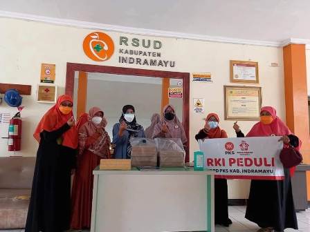 RKI Beri Bantuan Nakes RSUD Indramayu