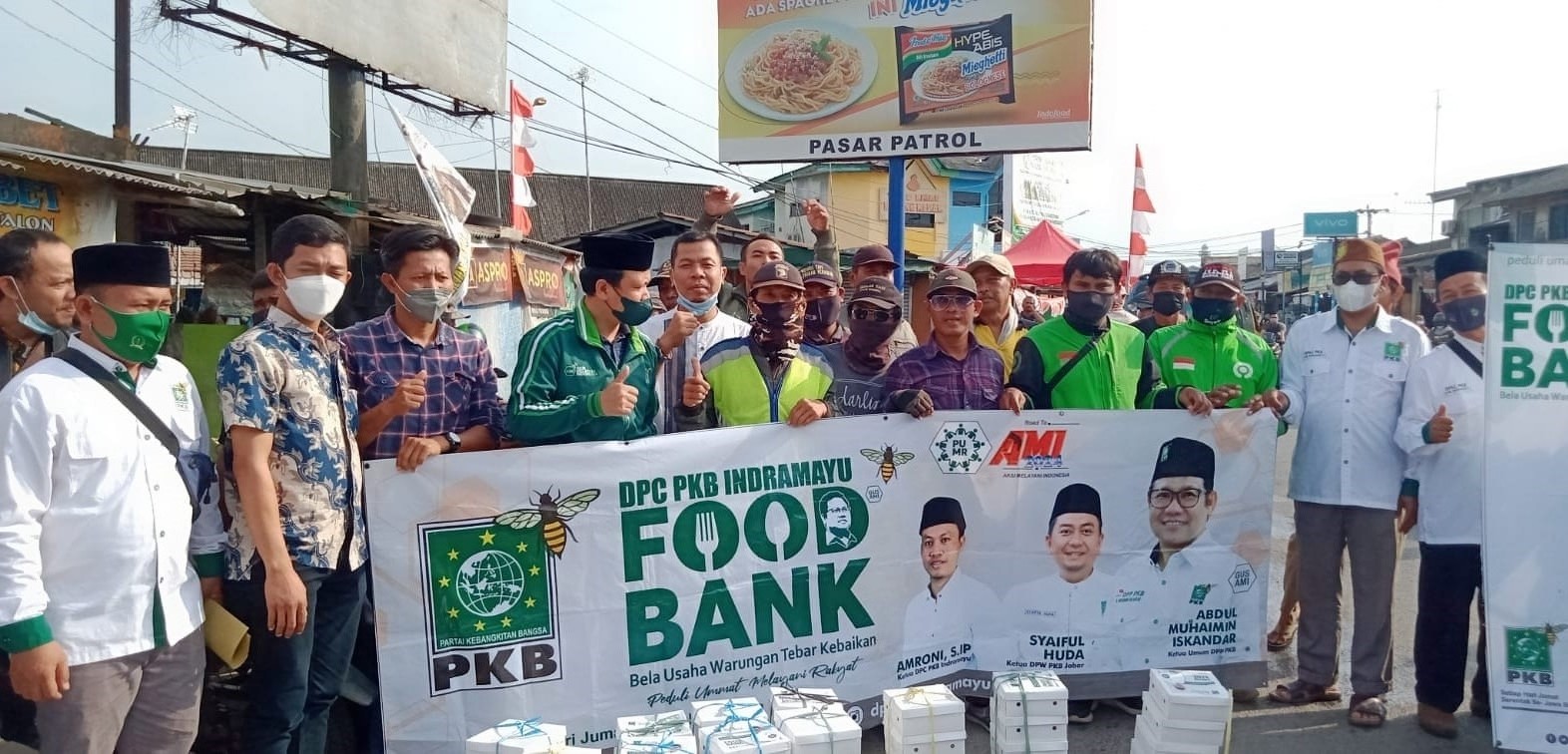 PKB Baksos Depan Pasar Patrol