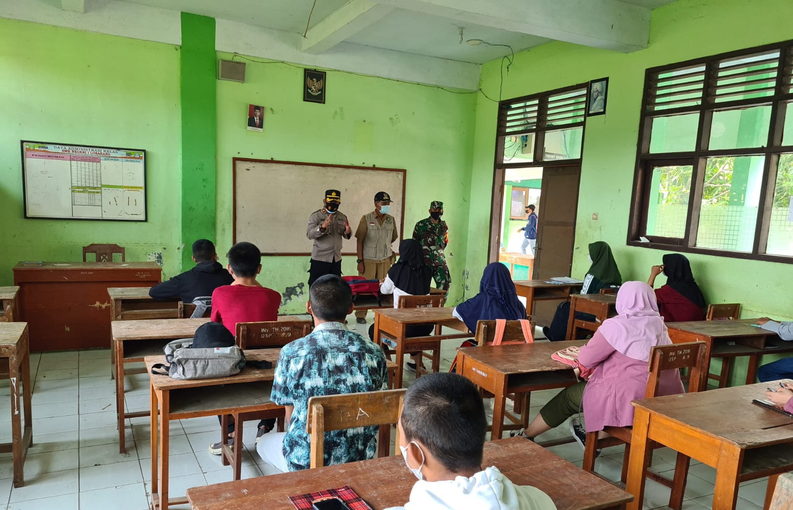 Pastikan PTMT Sesuai Prokes, Satgas Covid-19 Awasi Sekolah