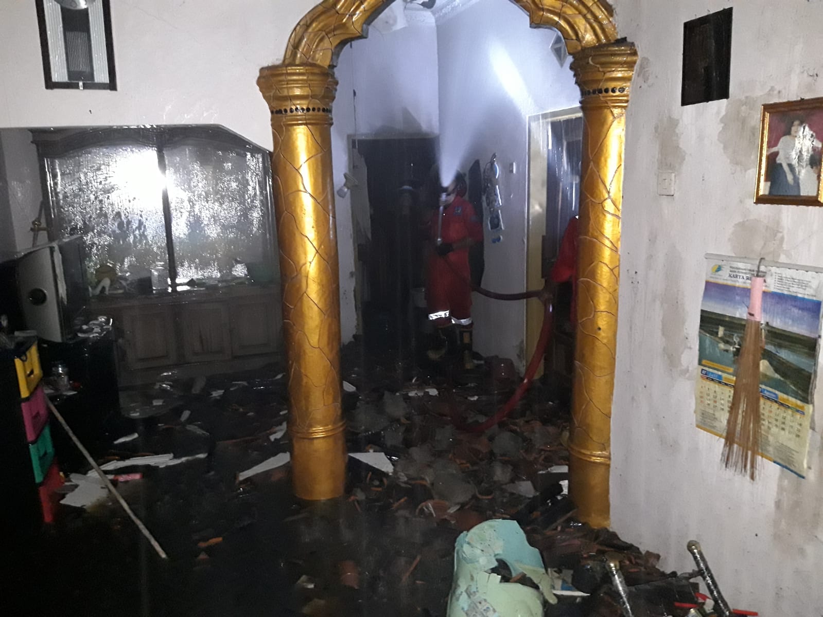 Rumah Warga Ludes Terbakar
