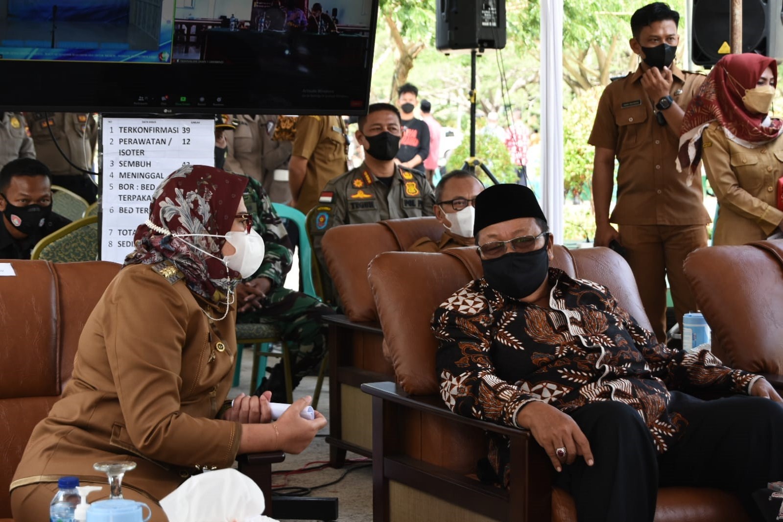 Kasus Corona Sudah Melandai, Dua Tokoh Puji Keberhasilan Bupati Nina Tekan Covid-19