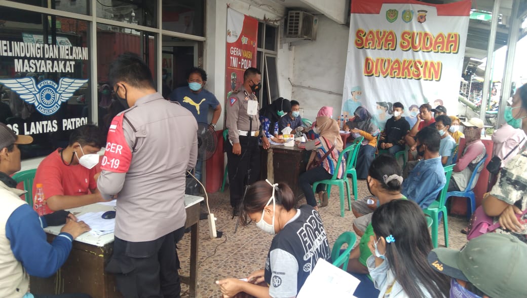 2 Ribu Lebih Polsek Patrol Vaksin Warga