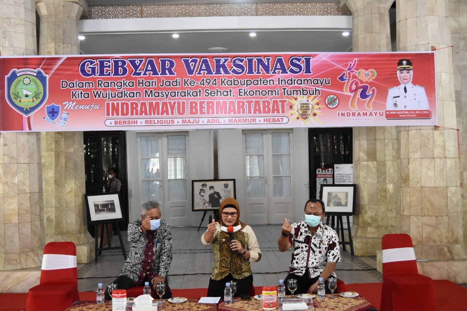 Jelang Hari Jadi, Bupati Nina Beberkan Capaian Vaksinasi dan Pembangunan Daerah
