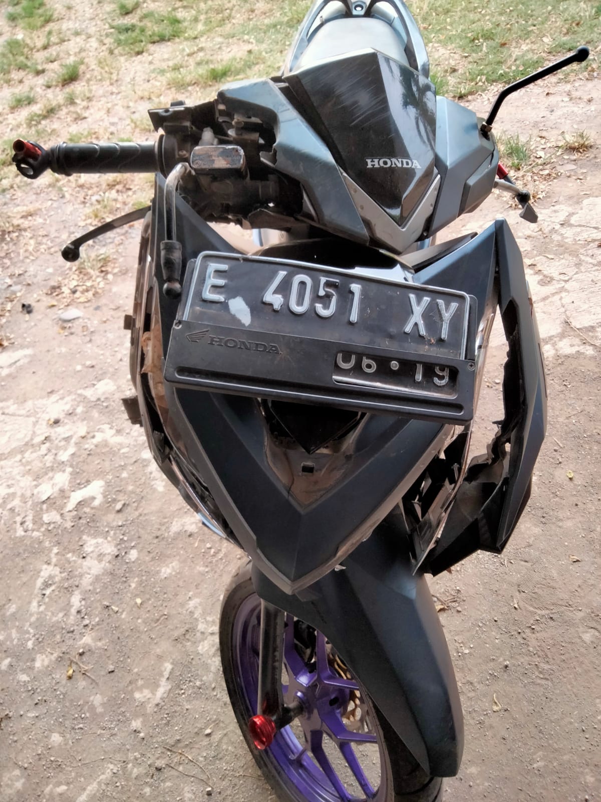 Lakalantas, Pemotor Alami Luka Berat