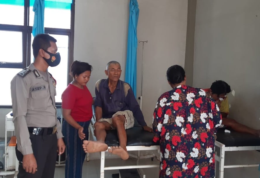 Terlibat Lakalantas, Dua Pemotor Alami Luka-Luka