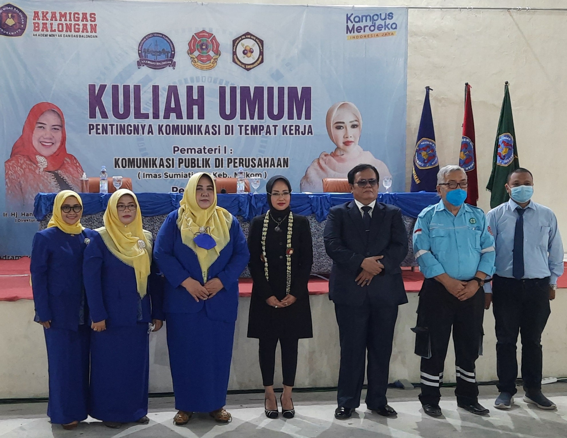 Akamigas Balongan Helat Kuliah Umum Pengtingnya Komunikasi di Tempat Kerja