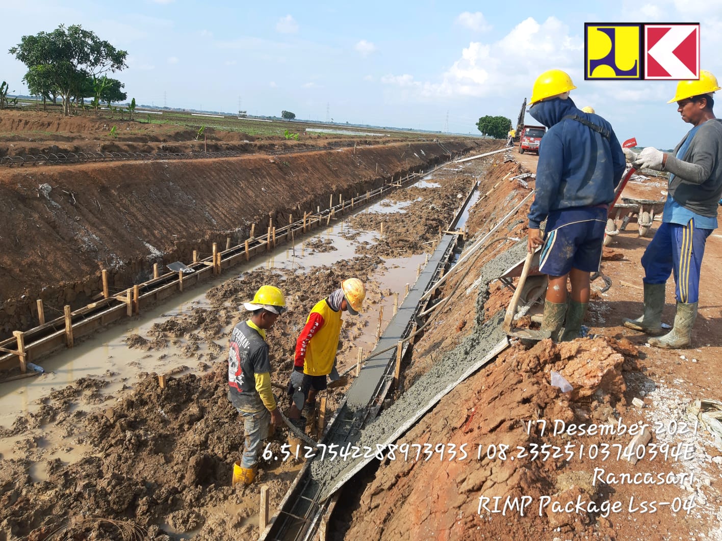 Kebut Proyek Modernisasi Rentang Irigasi