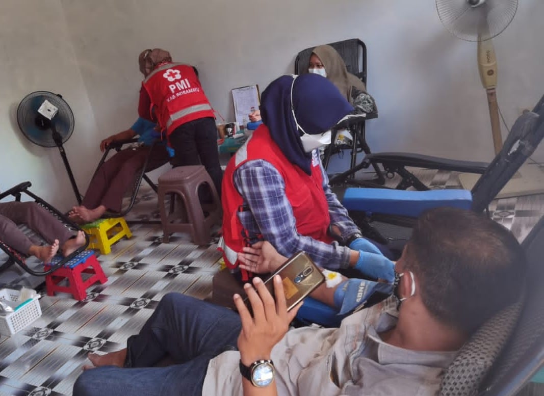 DKM Assalam Gelar Donor Darah