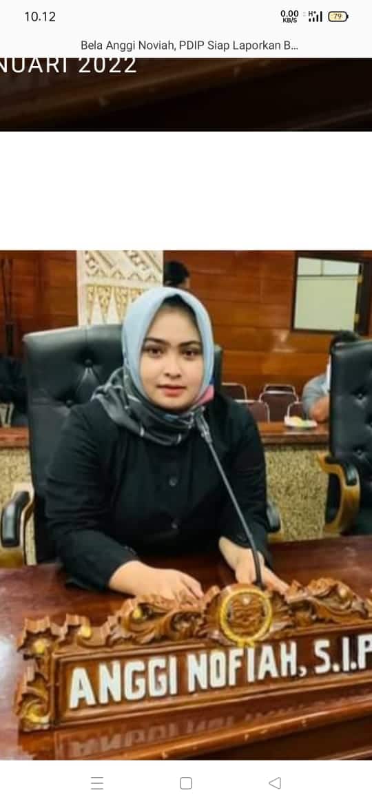 Gara_gara Cuitan di Medsos, Anggota Dewan Anggi Noviah Kena Sanksi Partai