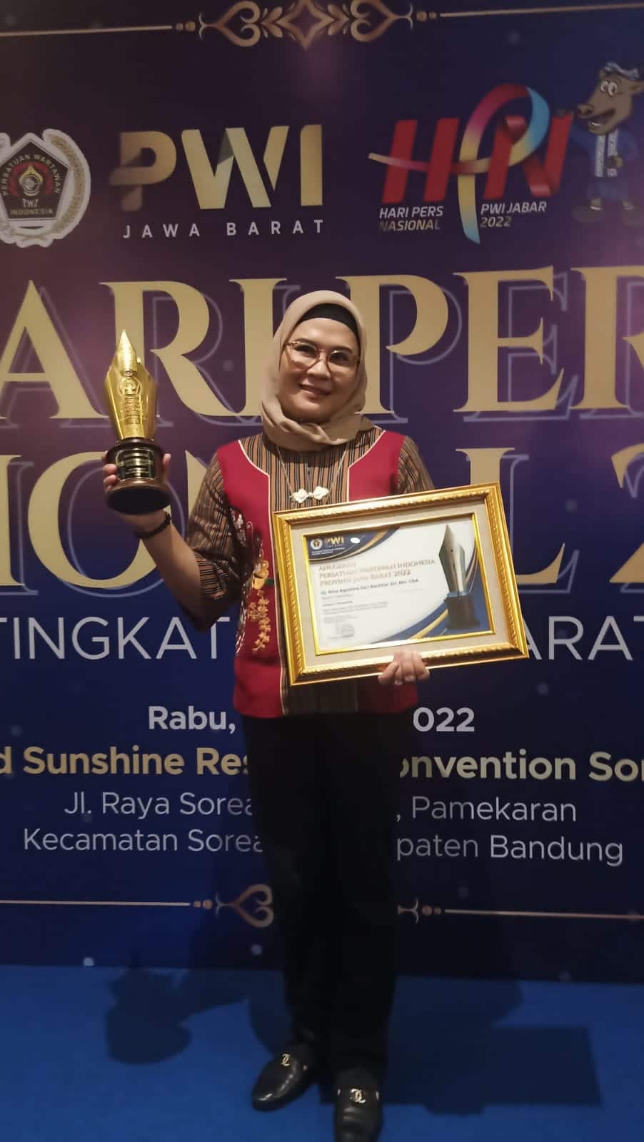 Lagi, Bupati Nina Raih Penghargaan