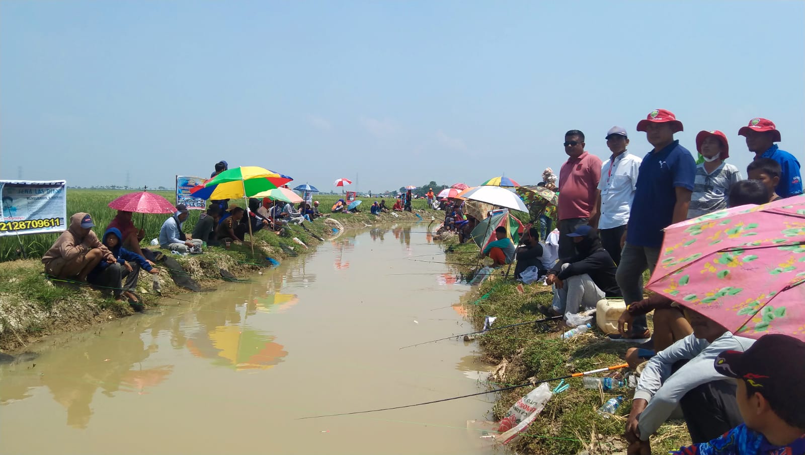 Kali Broco Diserbu Ratusan Pemancing