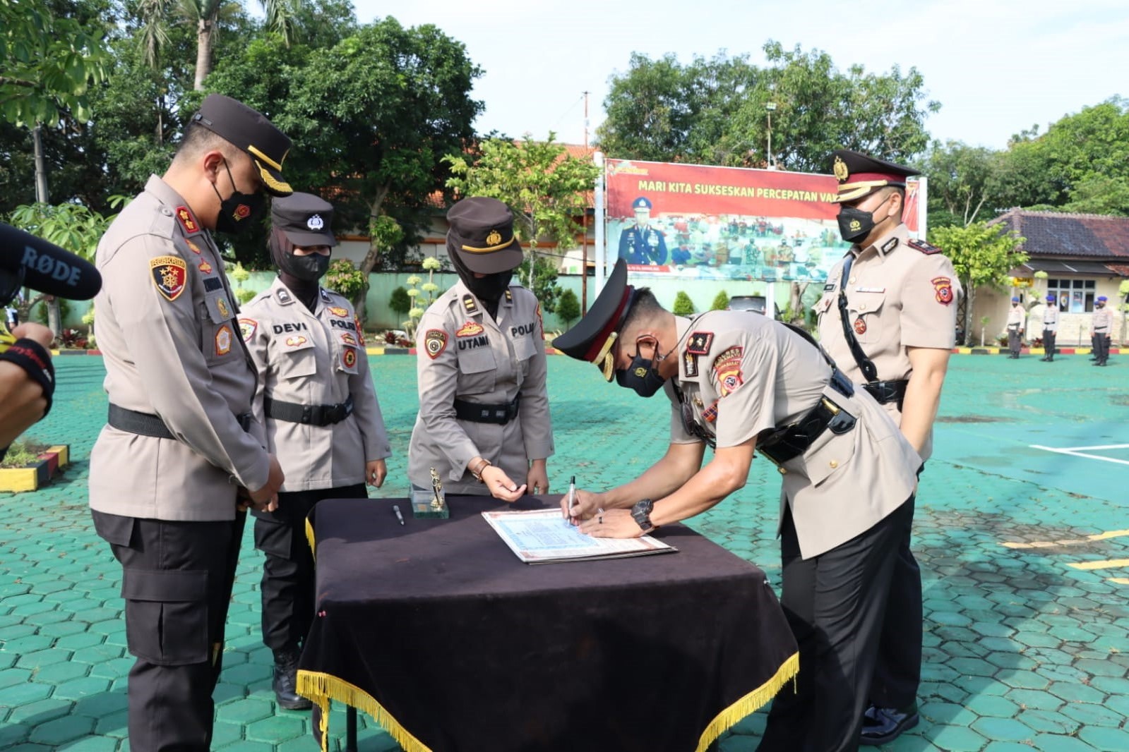 Sejumlah Pejabat Polres Alih Tugas