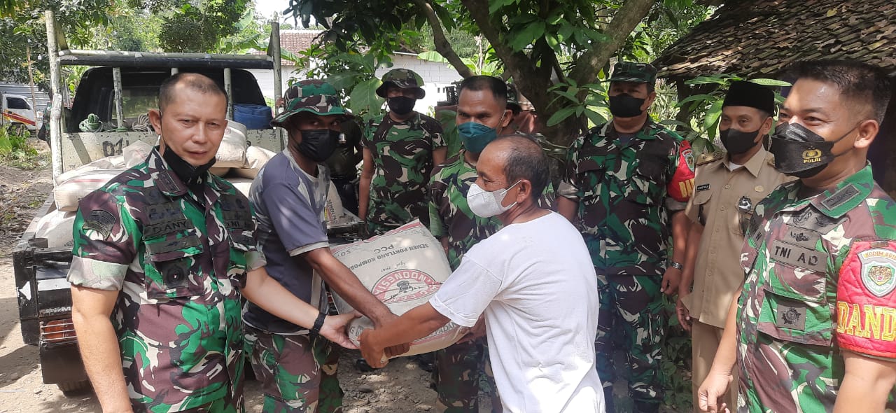 Ramadan, Danrem Perbaiki Rumah Warga