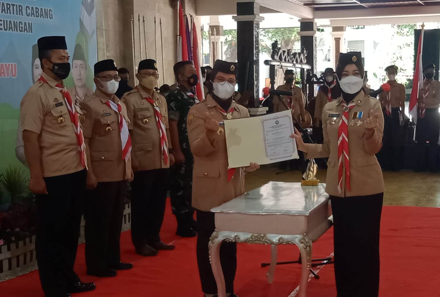 Atalia Ridwan Kamil kukuhkan Bupati Nina Jabat Ketua Mabicab Indramayu