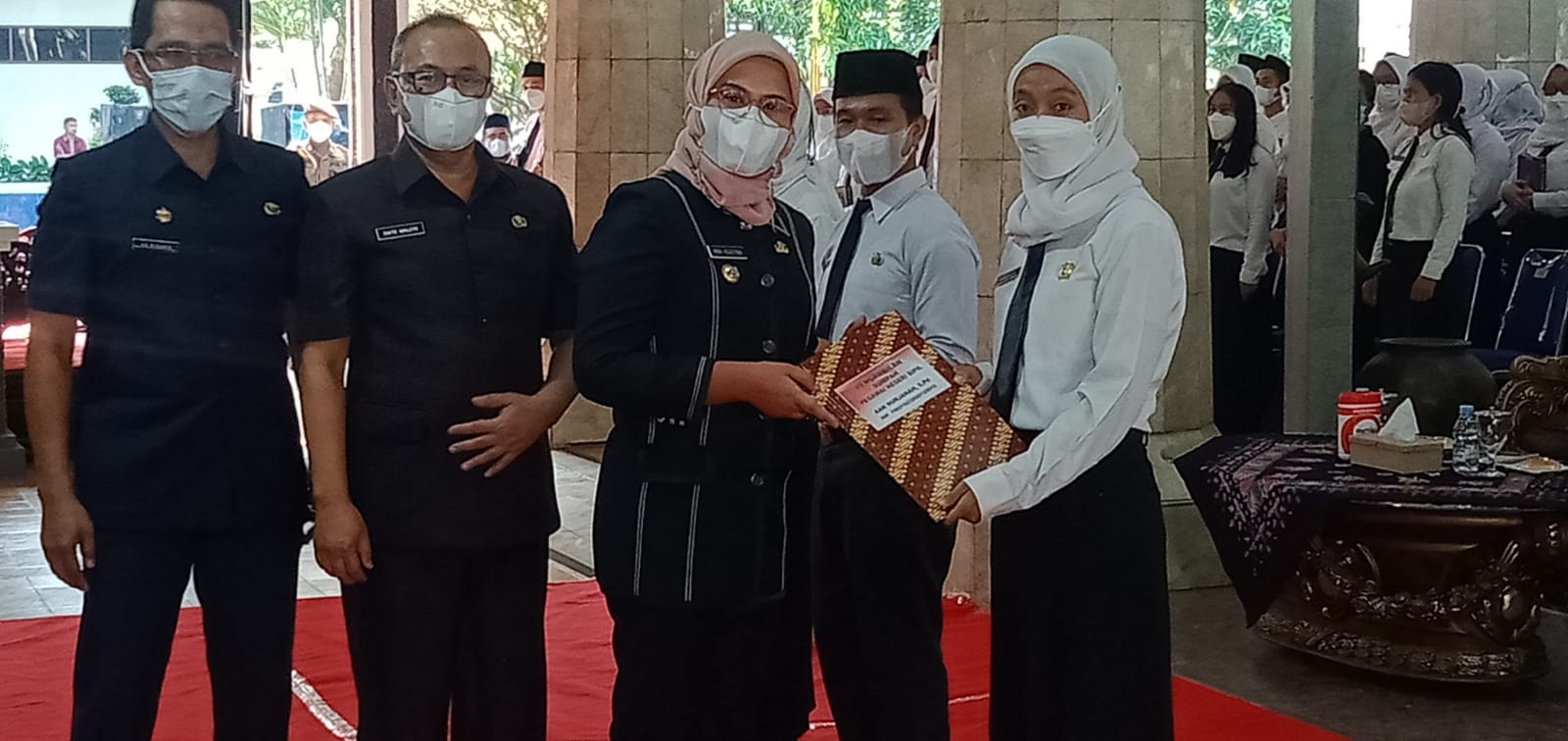 Bupati Lantik Ratusan CPNS Jadi PNS, Jangan Malas dan Tugas yang Benar