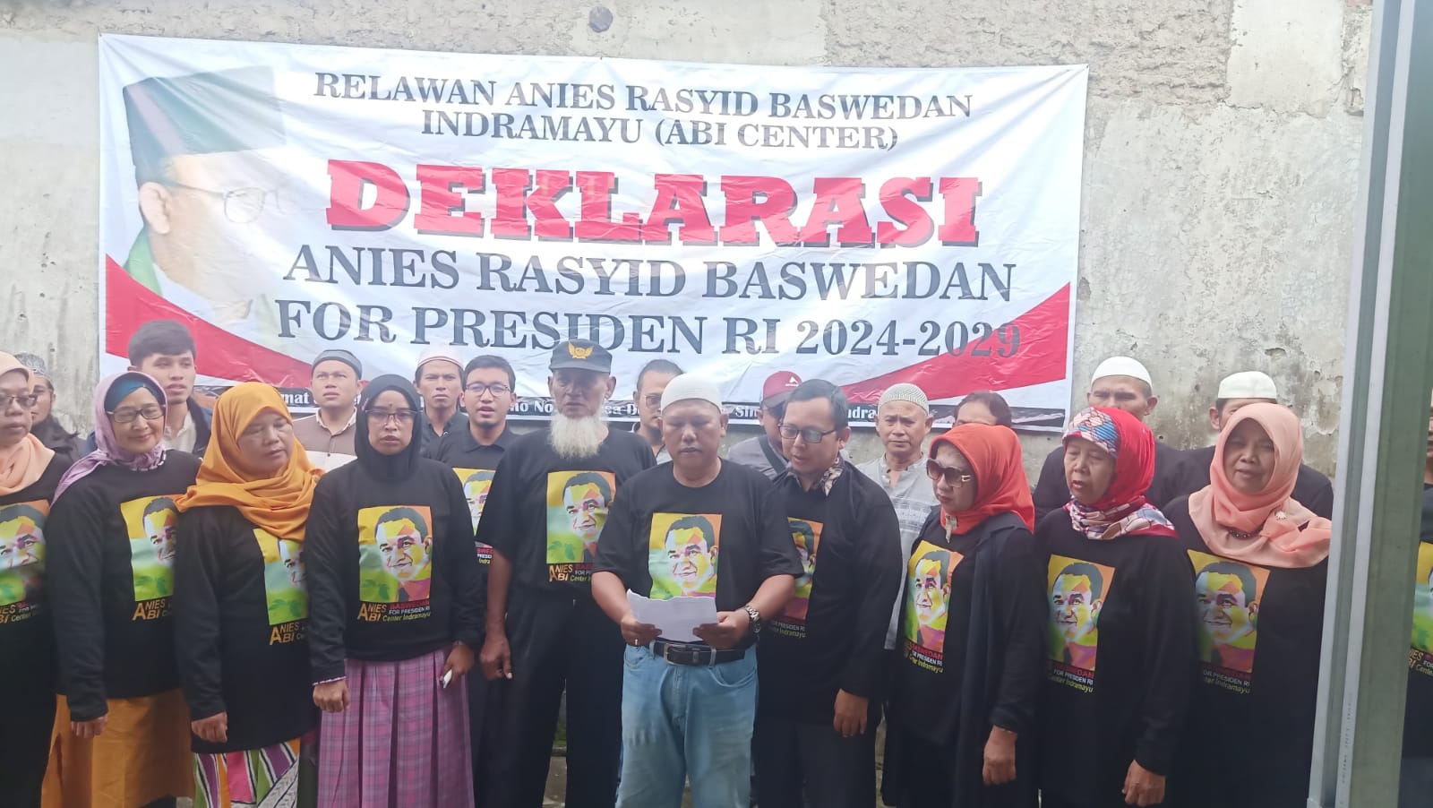 Deklarasi Relawan ABI Indramayu, Anies Baswedan for RI-1