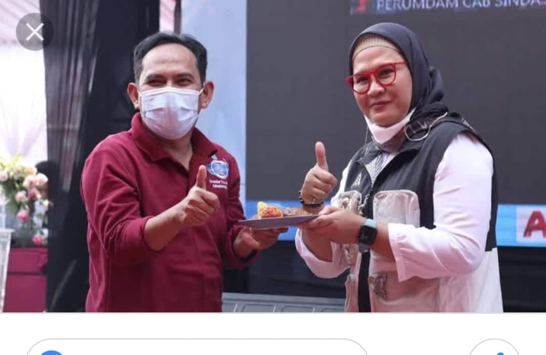 Bupati Nina Raih Penghargaan Top Pembina BUMD, Dirut PDAM Raih Top CE0 BUMD